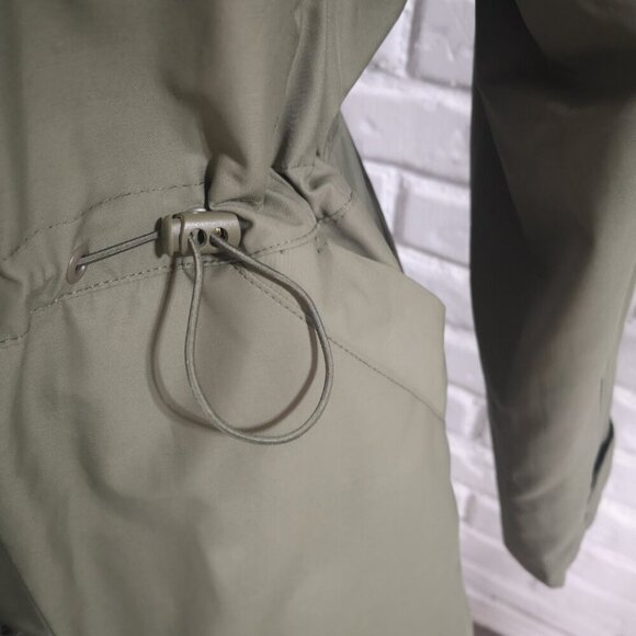 NWT Hyba Ladies Size Large Army Green Lined (Shell Only) Hooded Coat - Picture 6 of 15